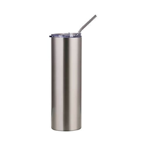 900 ml hrnek s brčkem - nerez