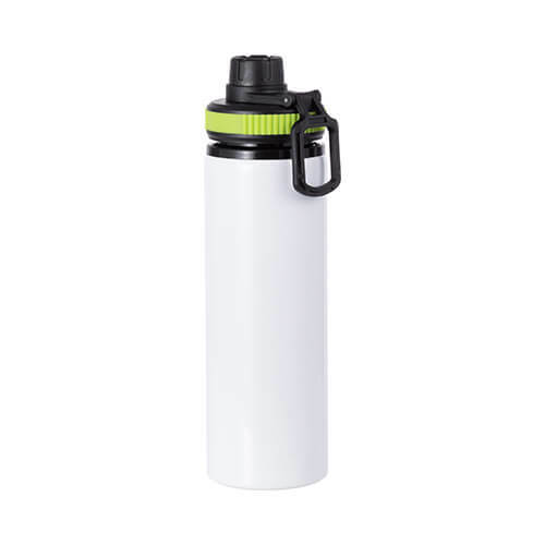 Hliníková láhev 850 ml - zelený uzávěr